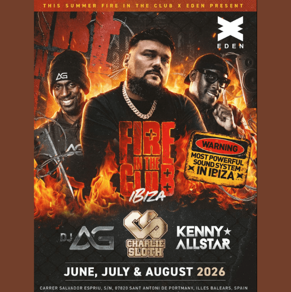 Fire in the Club — Eden Ibiza