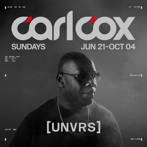 Carl Cox — [UNVRS]